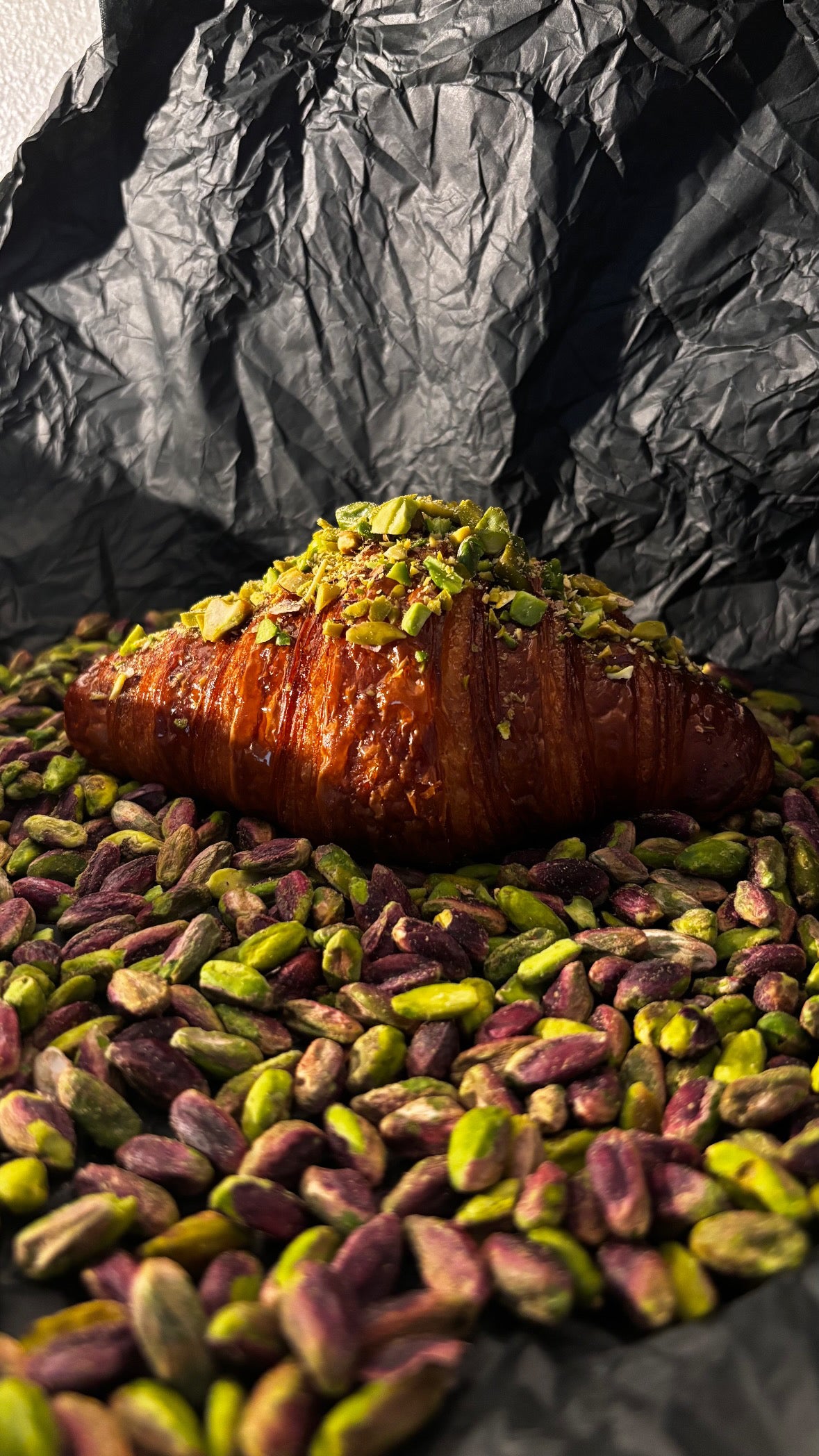 Pistachio croissant